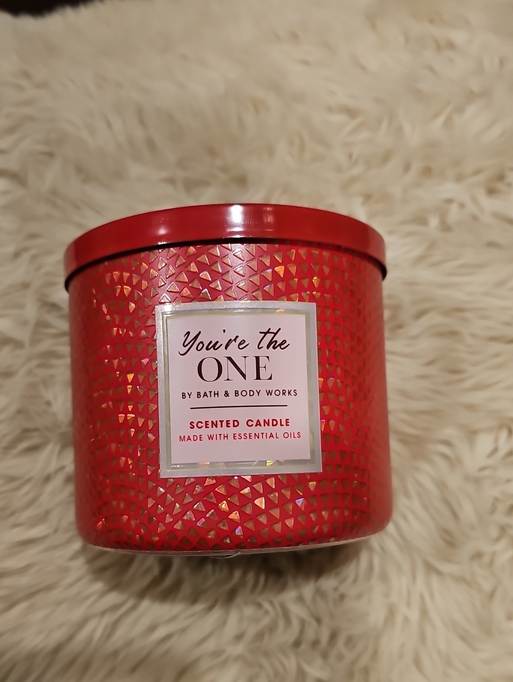 Bath & Body Works You the One 3 wick Candle NWT